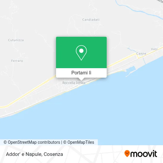 Mappa Addor' e Napule