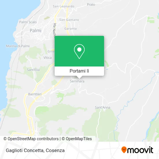 Mappa Gaglioti Concetta