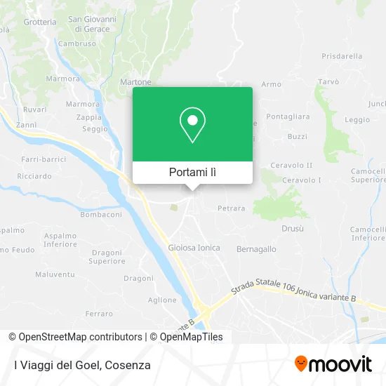Mappa I Viaggi del Goel