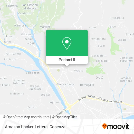 Mappa Amazon Locker-Lettera