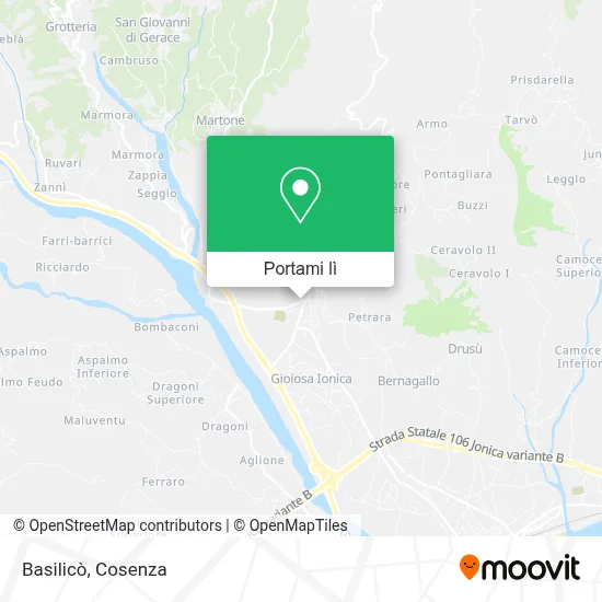 Mappa Basilicò