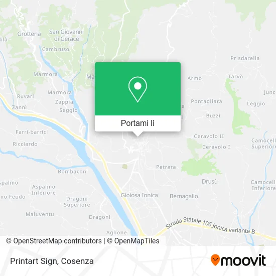 Mappa Printart Sign