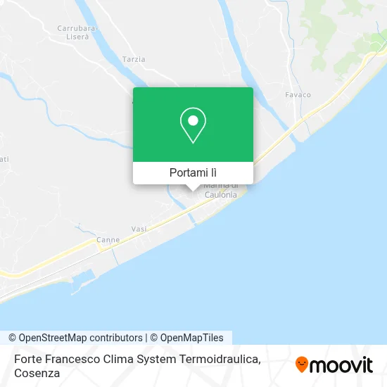 Mappa Forte Francesco Clima System Termoidraulica