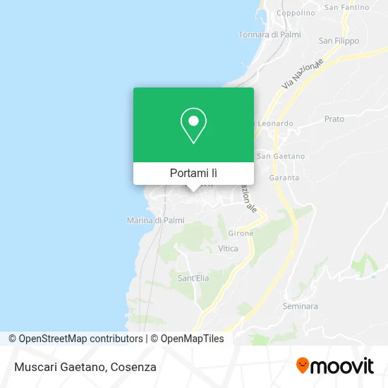Mappa Muscari Gaetano