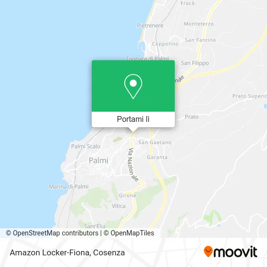 Mappa Amazon Locker-Fiona