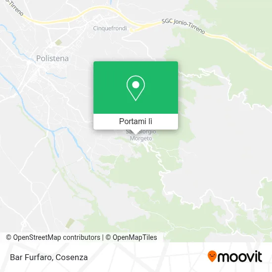 Mappa Bar Furfaro