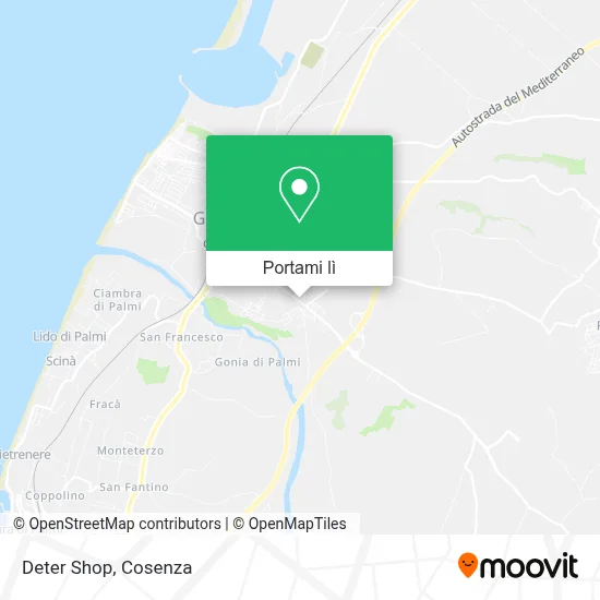 Mappa Deter Shop