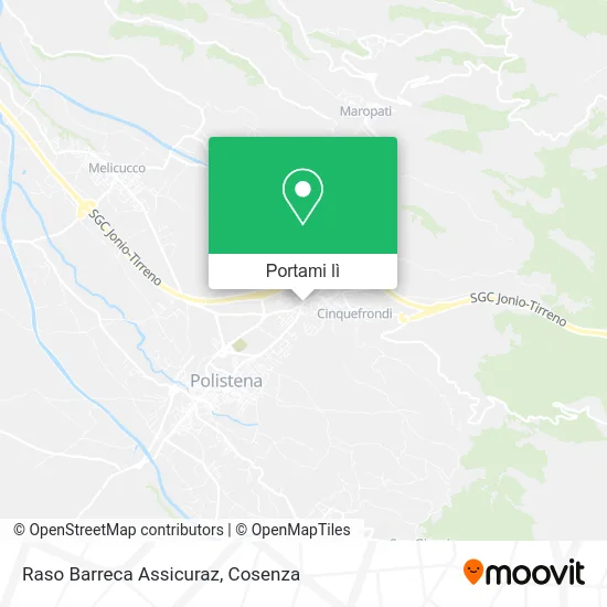 Mappa Raso Barreca Assicuraz