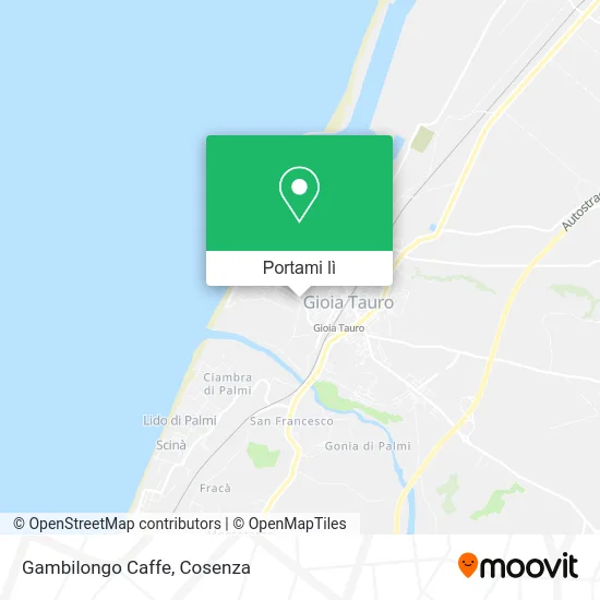 Mappa Gambilongo Caffe