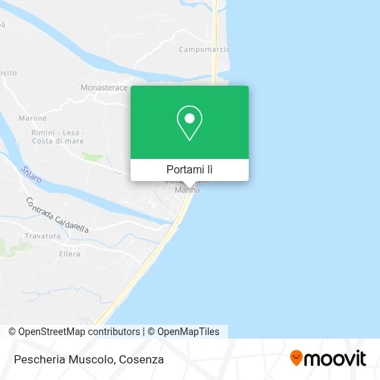 Mappa Pescheria Muscolo