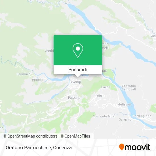 Mappa Oratorio Parrocchiale