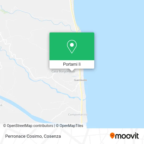 Mappa Perronace Cosimo