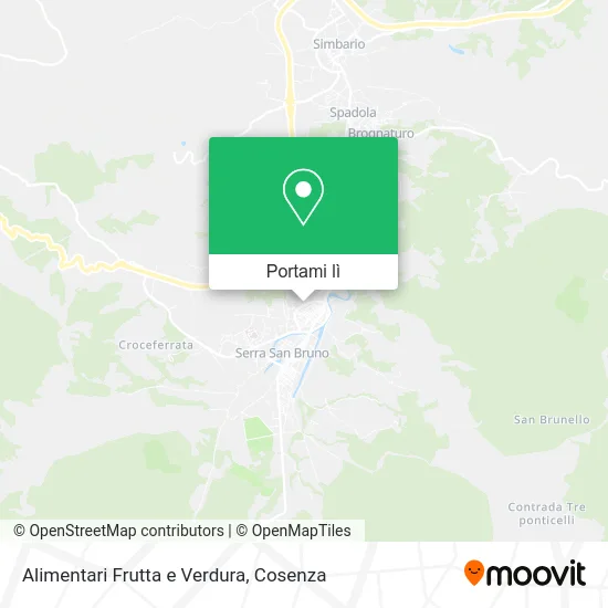 Mappa Alimentari Frutta e Verdura