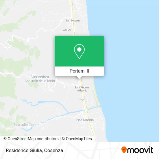 Mappa Residence Giulia