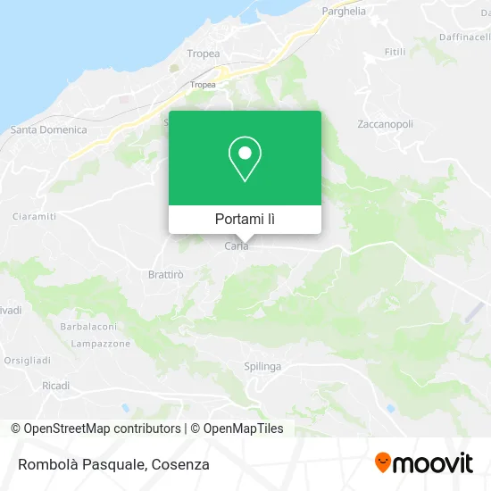 Mappa Rombolà Pasquale