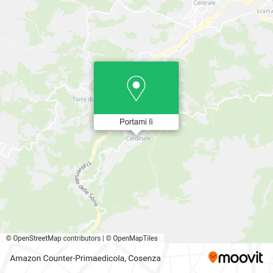 Mappa Amazon Counter-Primaedicola