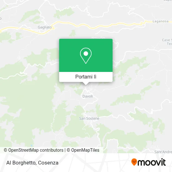 Mappa Al Borghetto