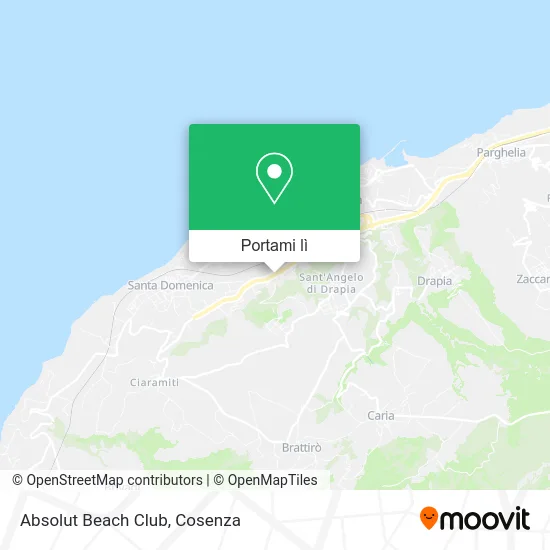 Mappa Absolut Beach Club