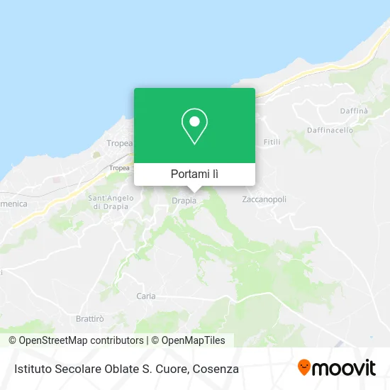 Mappa Istituto Secolare Oblate S. Cuore