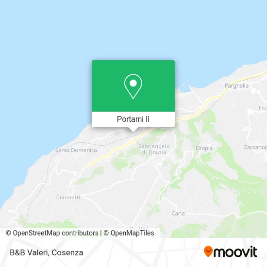 Mappa B&B Valeri