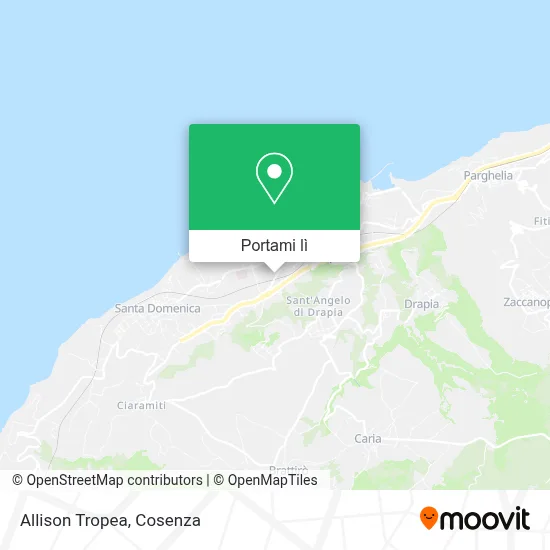Mappa Allison Tropea