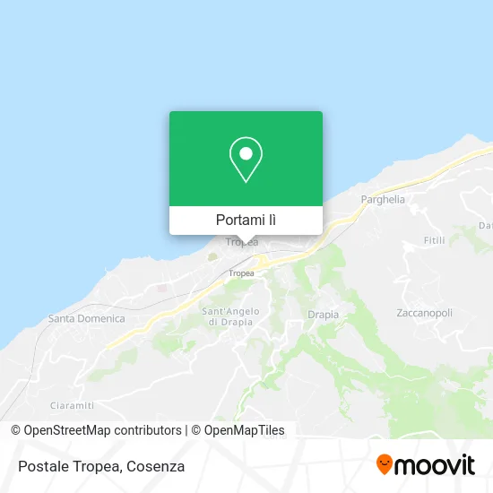 Mappa Postale Tropea