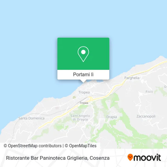 Mappa Ristorante Bar Paninoteca Griglieria