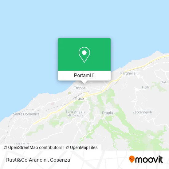 Mappa Rusti&Co Arancini