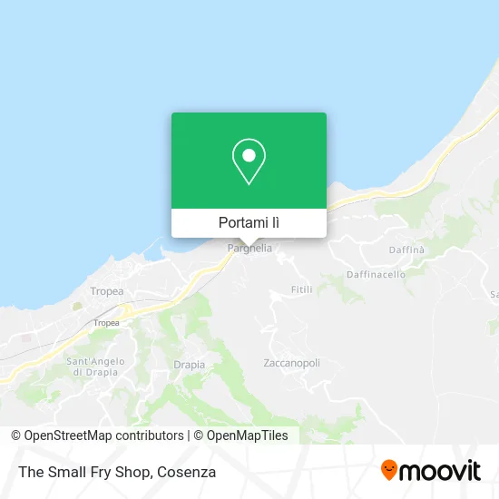 Mappa The Small Fry Shop