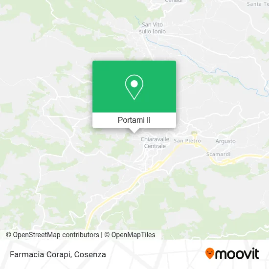 Mappa Farmacia Corapi