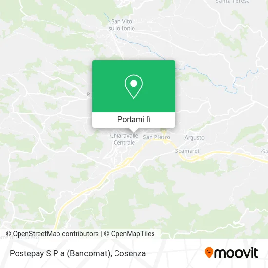 Mappa Postepay S P a (Bancomat)