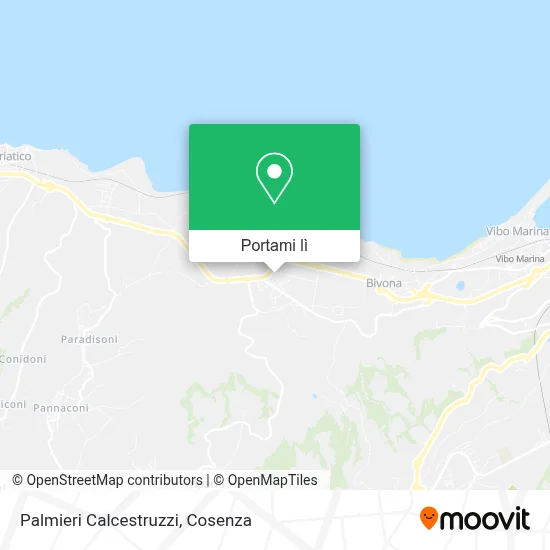 Mappa Palmieri Calcestruzzi