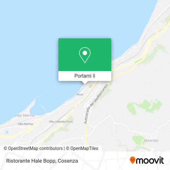 Mappa Ristorante Hale Bopp