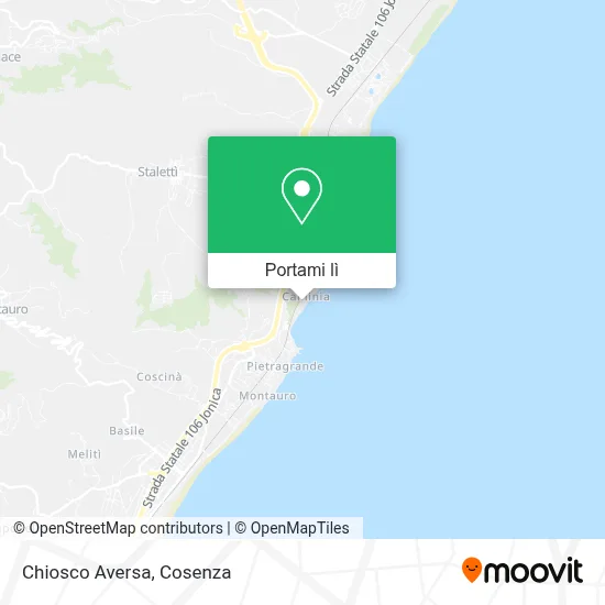 Mappa Chiosco Aversa