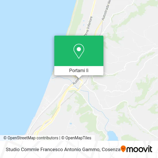 Mappa Studio Commle Francesco Antonio Gammo