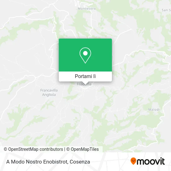 Mappa A Modo Nostro Enobistrot