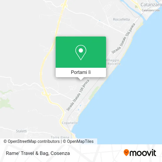 Mappa Rame' Travel & Bag