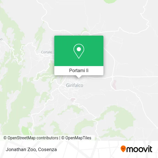 Mappa Jonathan Zoo