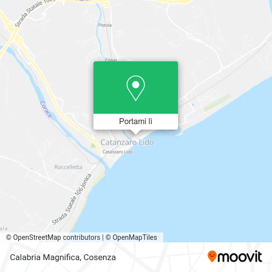 Mappa Calabria Magnifica