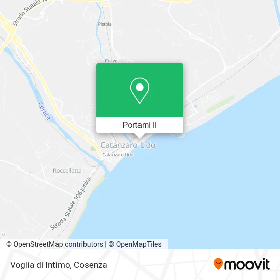 Mappa Voglia di Intimo