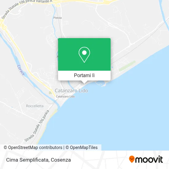 Mappa Cima Semplificata