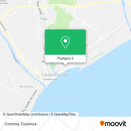 Mappa Comma