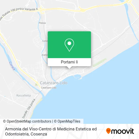 Mappa Armonia del Viso-Centro di Medicina Estetica ed Odontoiatria