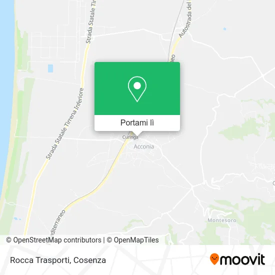 Mappa Rocca Trasporti