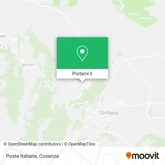 Mappa Poste Italiane