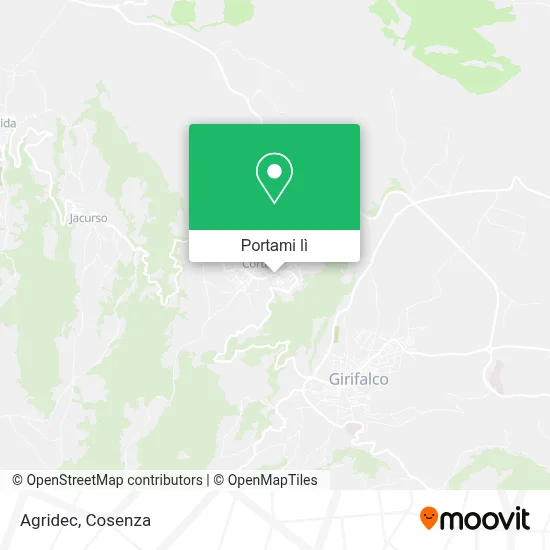 Mappa Agridec
