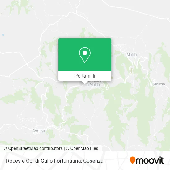 Mappa Roces e Co. di Gullo Fortunatina