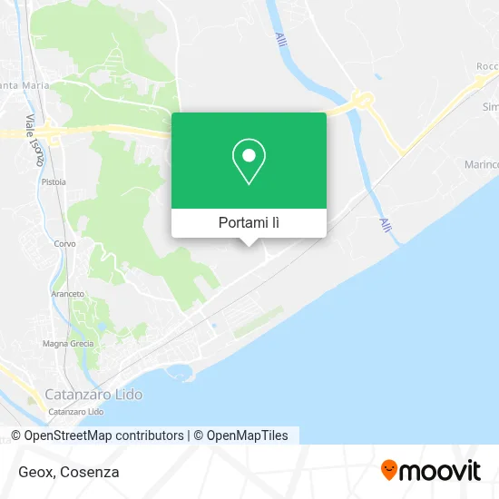Mappa Geox