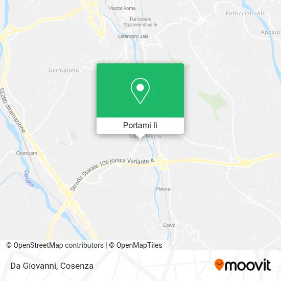 Mappa Da Giovanni