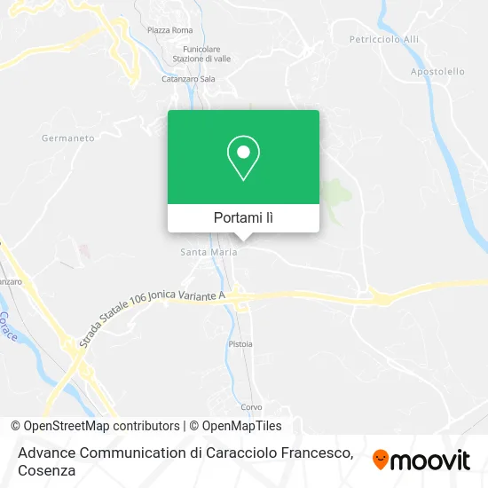 Mappa Advance Communication di Caracciolo Francesco